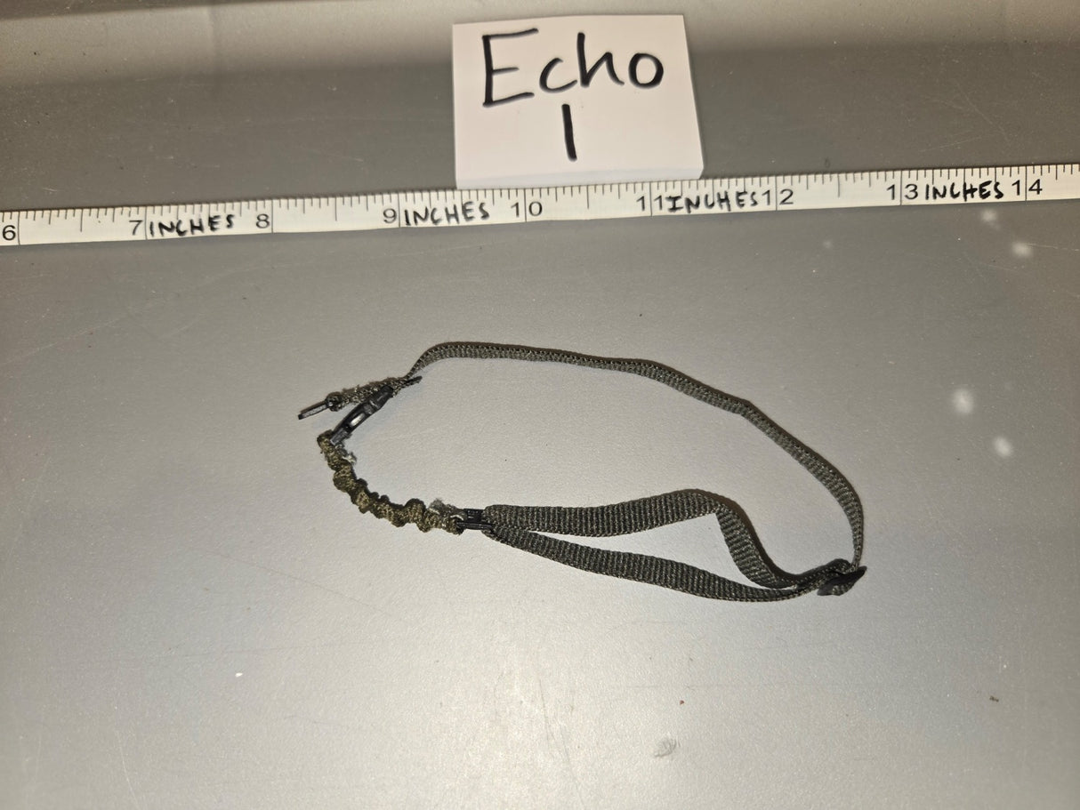 1/6 Scale Modern Era Single Point Bungee Rifle Sling - Echo I