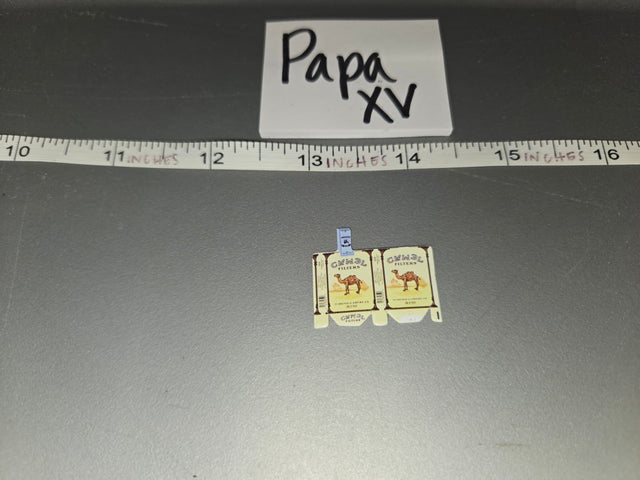 1/12 Scale Camel Filters Cigarette Pack Flat - Papa XV