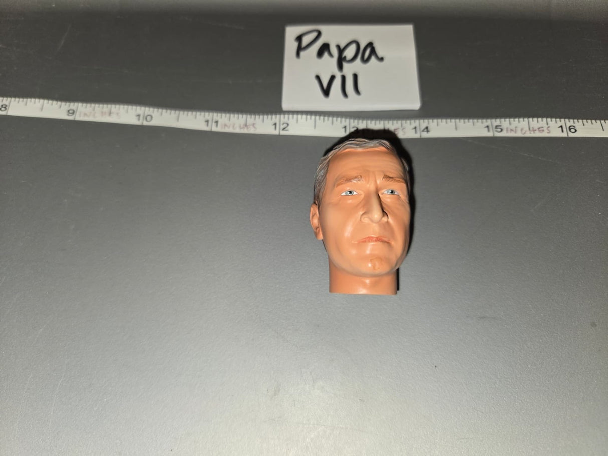1/6 Scale Middle Aged Male Head Sculpt - Papa VII