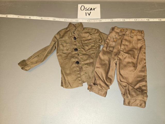 1/6 Scale WWII US Khaki Uniform Set - Oscar IV