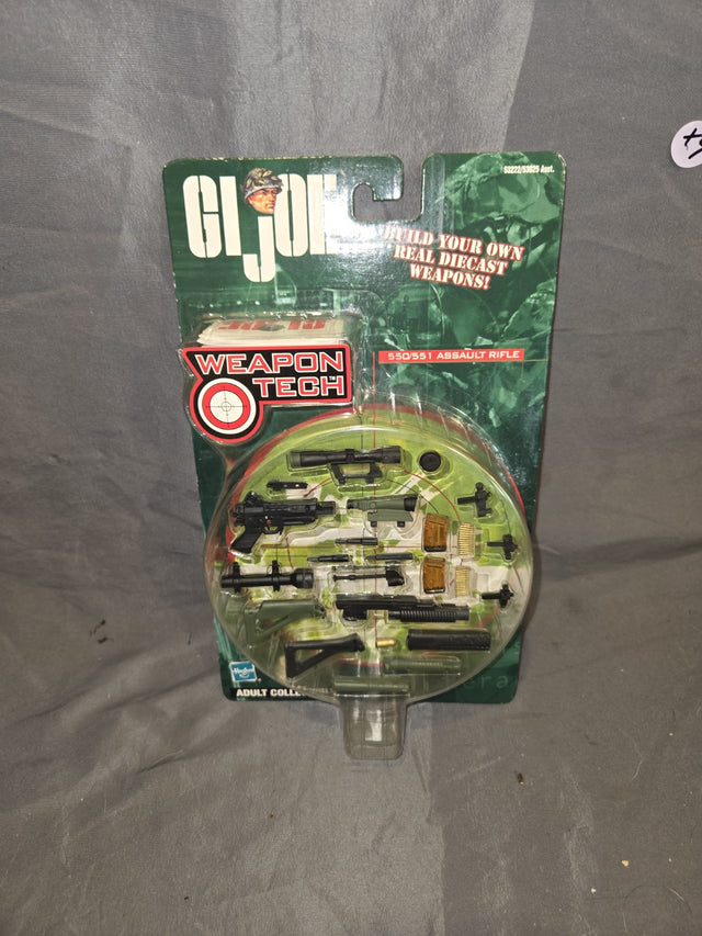 1/6 Scale Modern Swiss SIG 550/551 Assault Rifle Weapon Tech Build Kit - NIB GI Joe