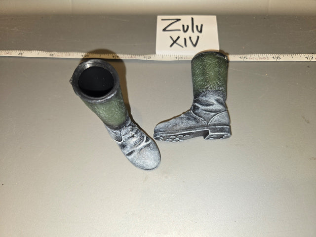 1/6 Scale WWII German Combat Boots - Zulu XIV