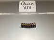 1/6 Scale WWII German Pistol Bullets Lot - Queen XIV