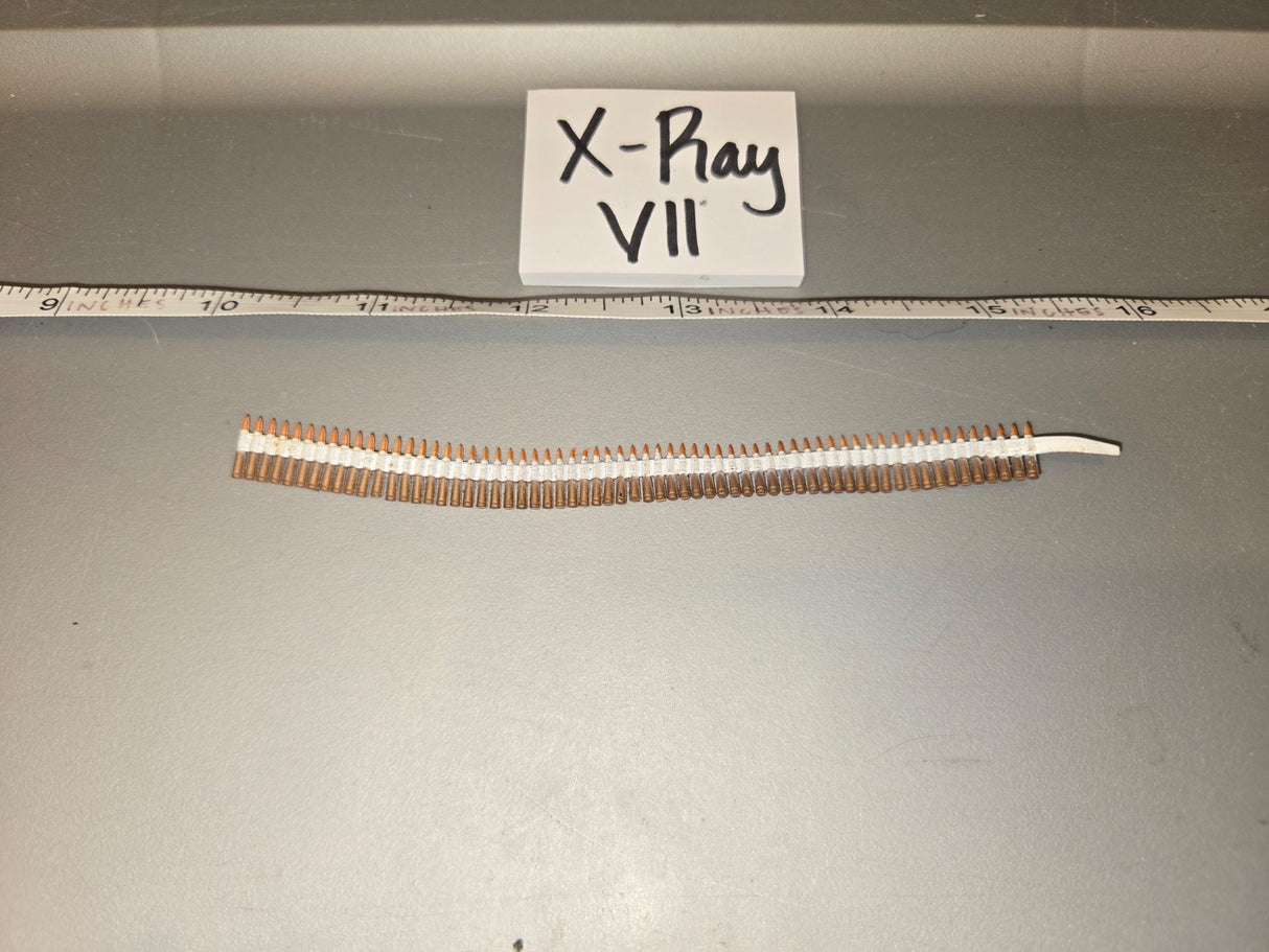 1/6 Scale WWII US .30 Caliber Machine Gun Ammunition Belt - X-Ray VII
