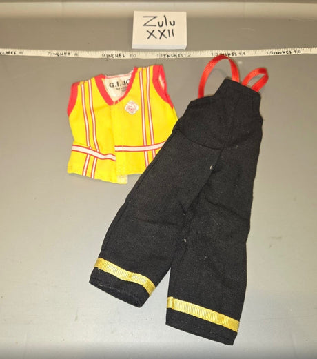 1/6 Scale Modern Era Firefighter Bunker Gear Uniform Set