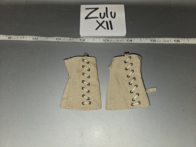1/6 Scale WWII British Ankle Gaiters - Zulu XII