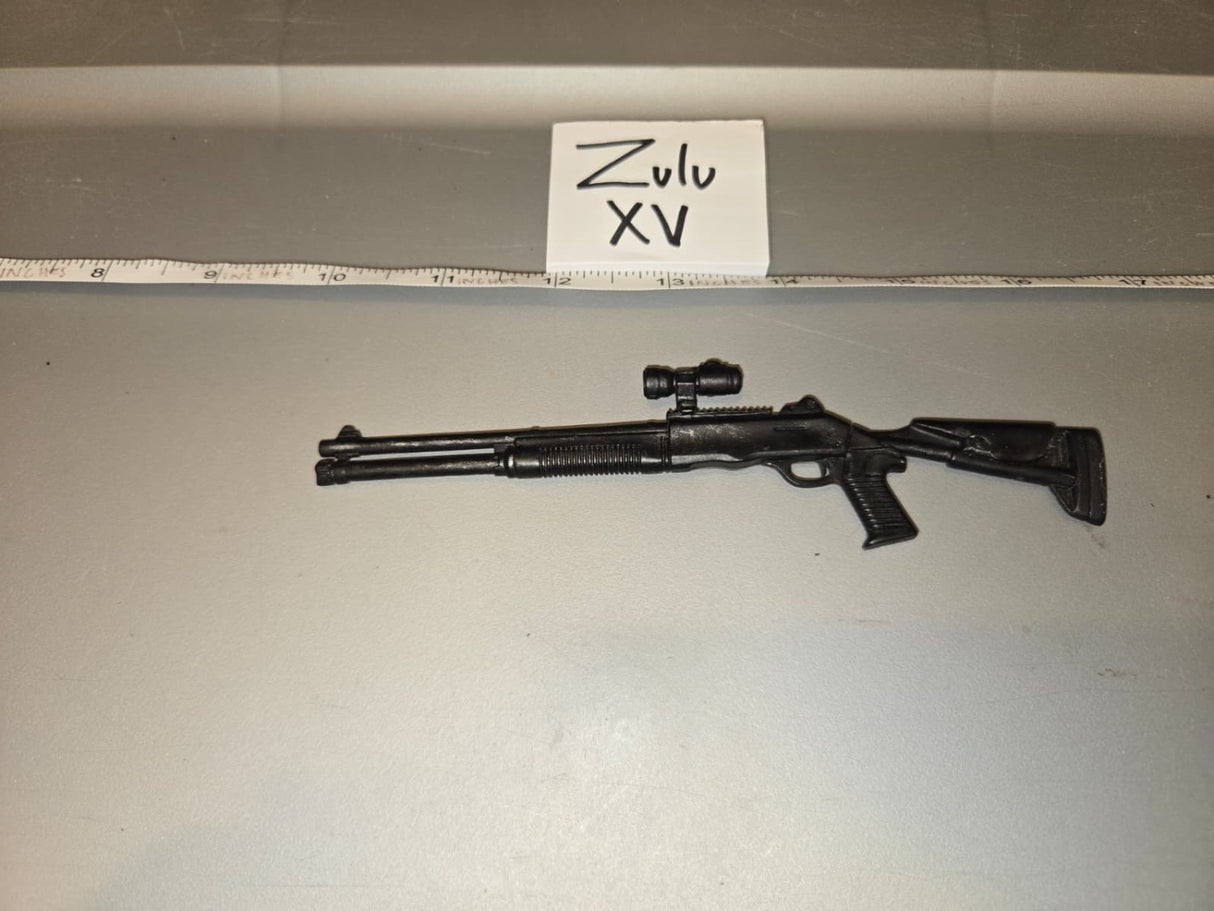 1/6 Scale Modern Era Pump Action Shotgun with Scope