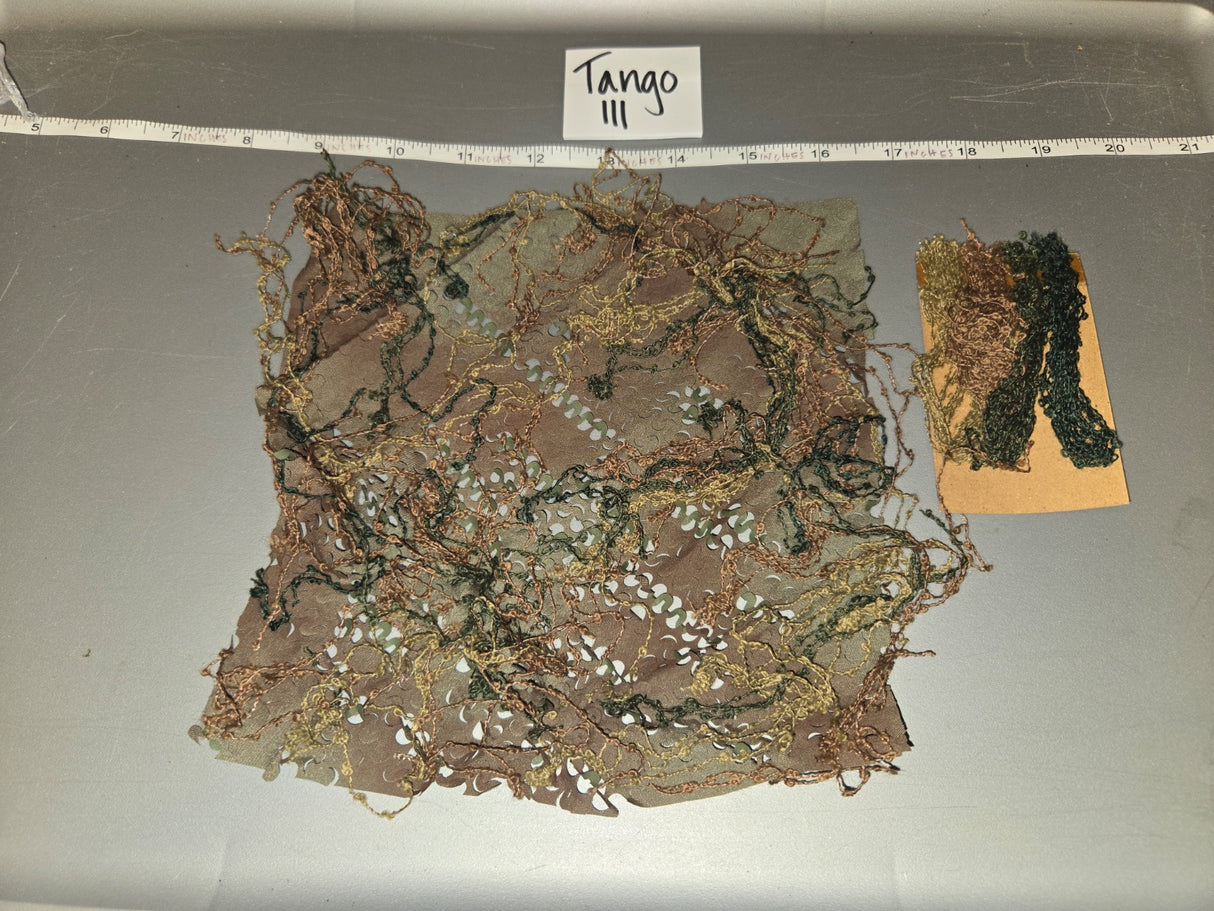 1/6 Scale Modern Era Camouflage Netting with Scrim - Tango III