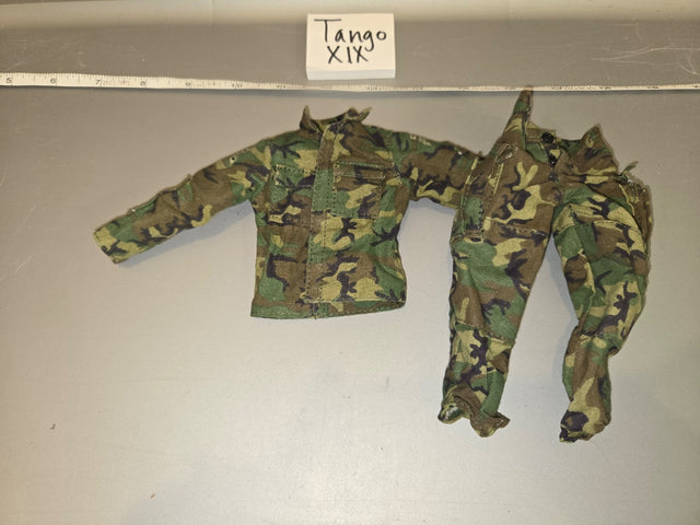 1/6 Scale Modern Era US Woodland BDU Uniform Set - Tango XIX