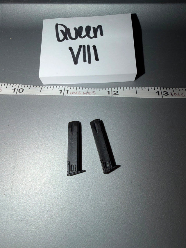 1/6 Scale Modern Era Pistol Magazine Lot