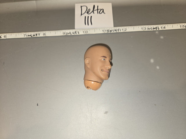 1/6 Scale Modern Era Bald Male Head Sculpt - Delta III
