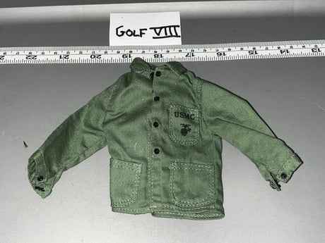 1/6 Scale WWII US USMC Marine Utility Uniform Blouse - dragon