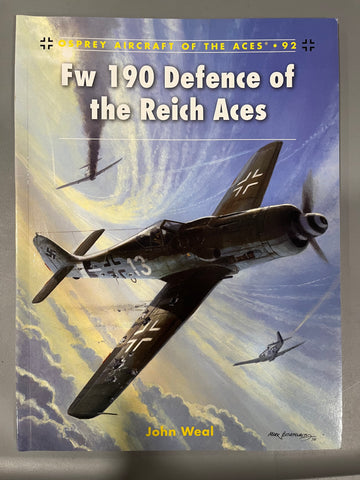Osprey: Fw 190 Defense of the Reich Aces