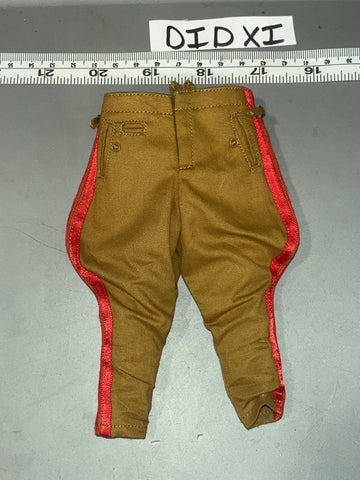 1/6 Scale WWII German Africa Korps General Pants  - DID Rommel