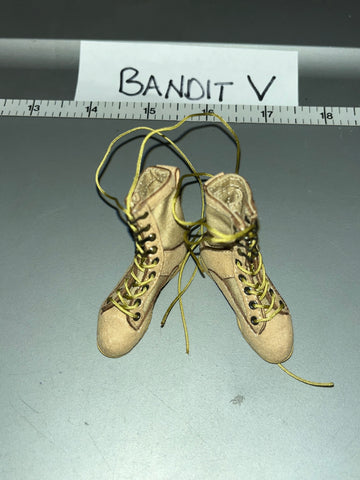 1:6 Modern Era Tan Boots - Bandit Joe's