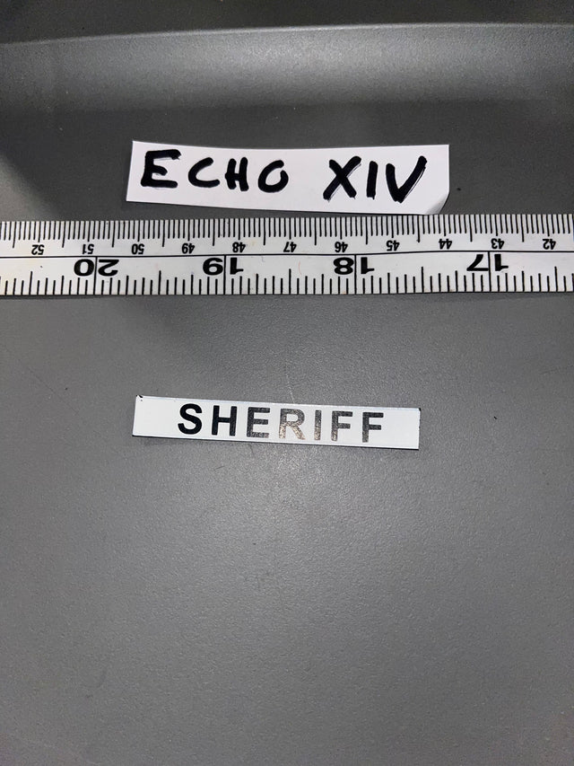 1/6 Scale Modern Era Police Sheriff Patch
