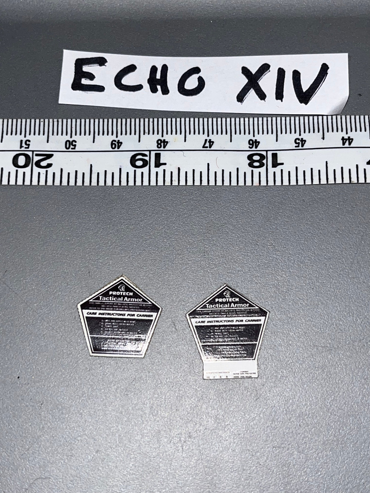 1/6 Scale Modern Era Body Armor Patch Set