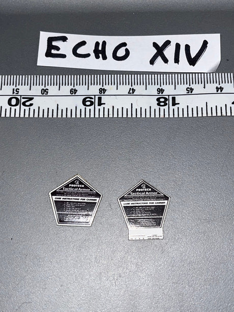 1/6 Scale Modern Era Body Armor Patch Set