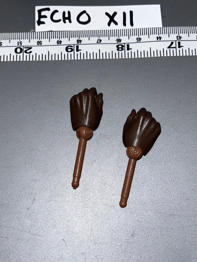 1/6 Scale Black African American Hand Set