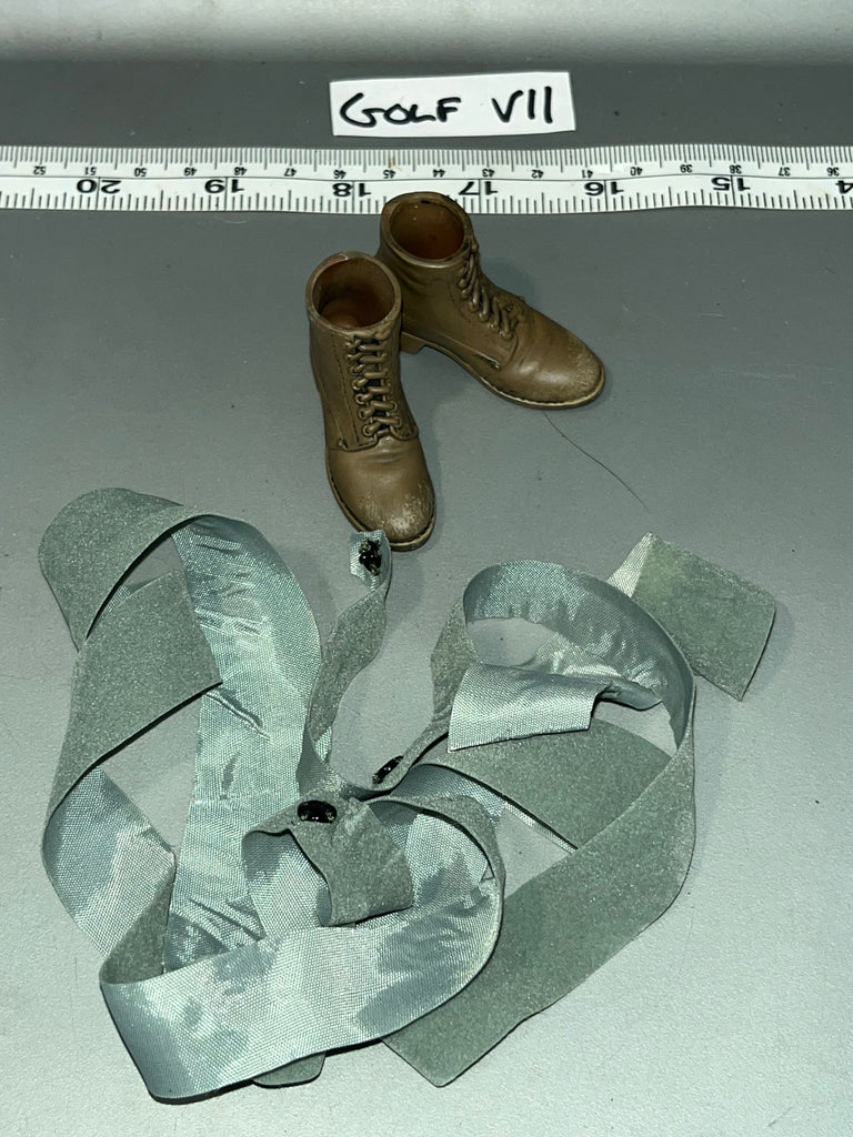 1/6 Scale World War One US Boots and Gaiters