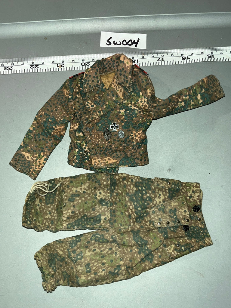 1/6 WWII German Pea Dot Tanker Tunic and Pants - BDF 110518