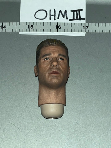 1:6 Scale WWII US War Daddy Head Sculpt - Brad Pitt - Facepool