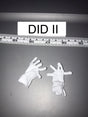 1/6 Scale WWII German Dress White Gloves