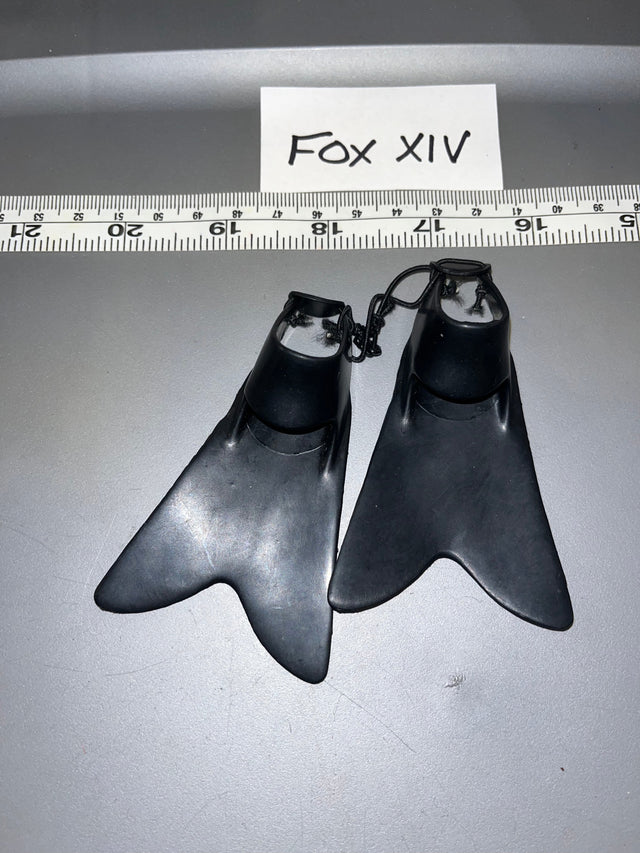 1/6 Scale Modern Era Scuba Diver Swim Fins
