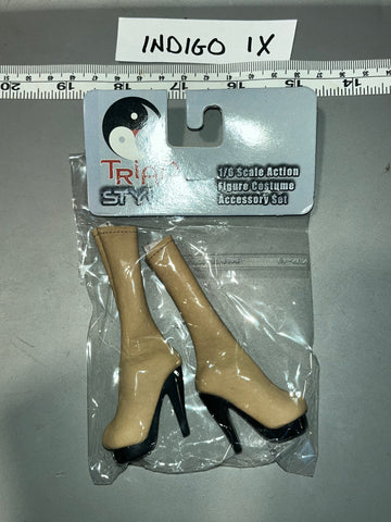 1/6 Scale Modern Era Civilian Female Boots - Triad Toys