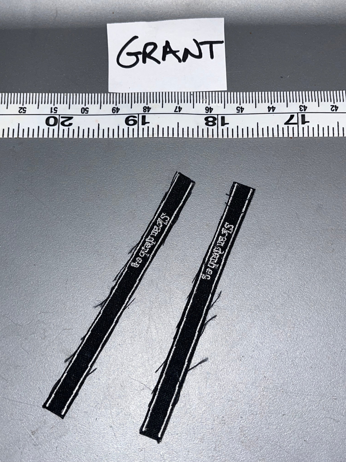 1/6 Scale WWII German Cuff Titles