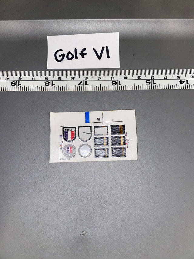 1/6 Modern Era French Uniform Patches