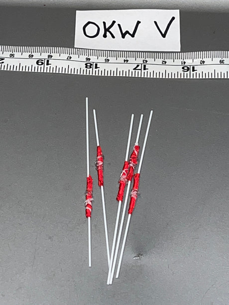 1/6 Scale Modern Era Marine Mine Flag Markers - Flagset