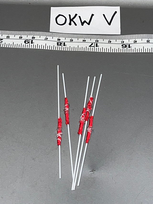 1/6 Scale Modern Era Marine Mine Flag Markers - Flagset