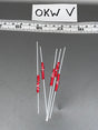 1/6 Scale Modern Era Marine Mine Flag Markers - Flagset