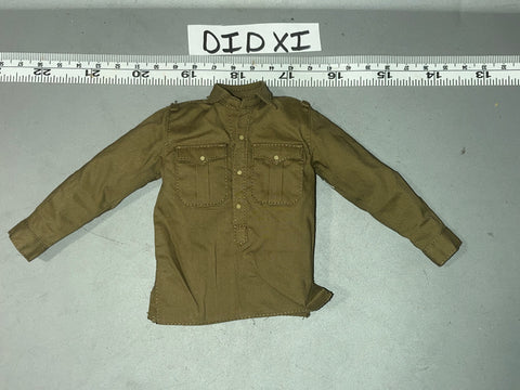 1/6 Scale WWII German Africa Korps Work Shirt - DID Rommel