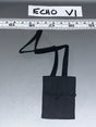 1/6 Scale Civil War Western Era Black Musette Bag