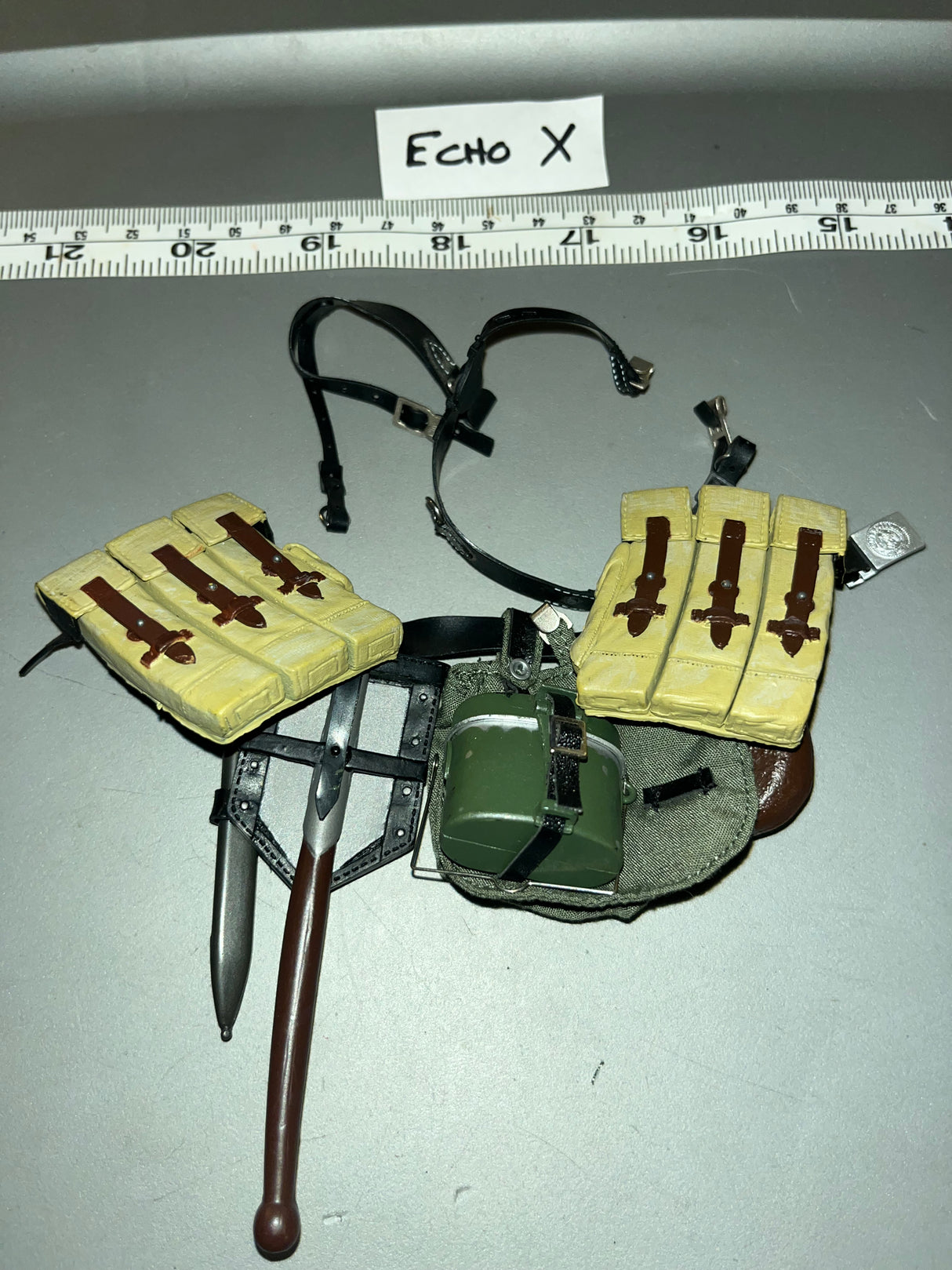1/6 Scale WWII German Field Gear Lot
