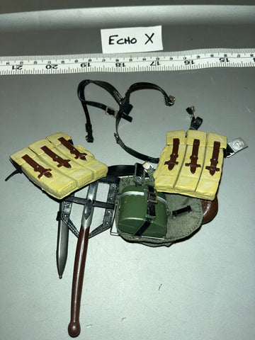 1/6 Scale WWII German Field Gear Lot