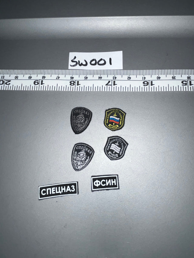 1/6 Scale Modern Era Russian Patches - DAM