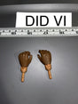 1/6 Scale Modern Era Black African American Hands - DID