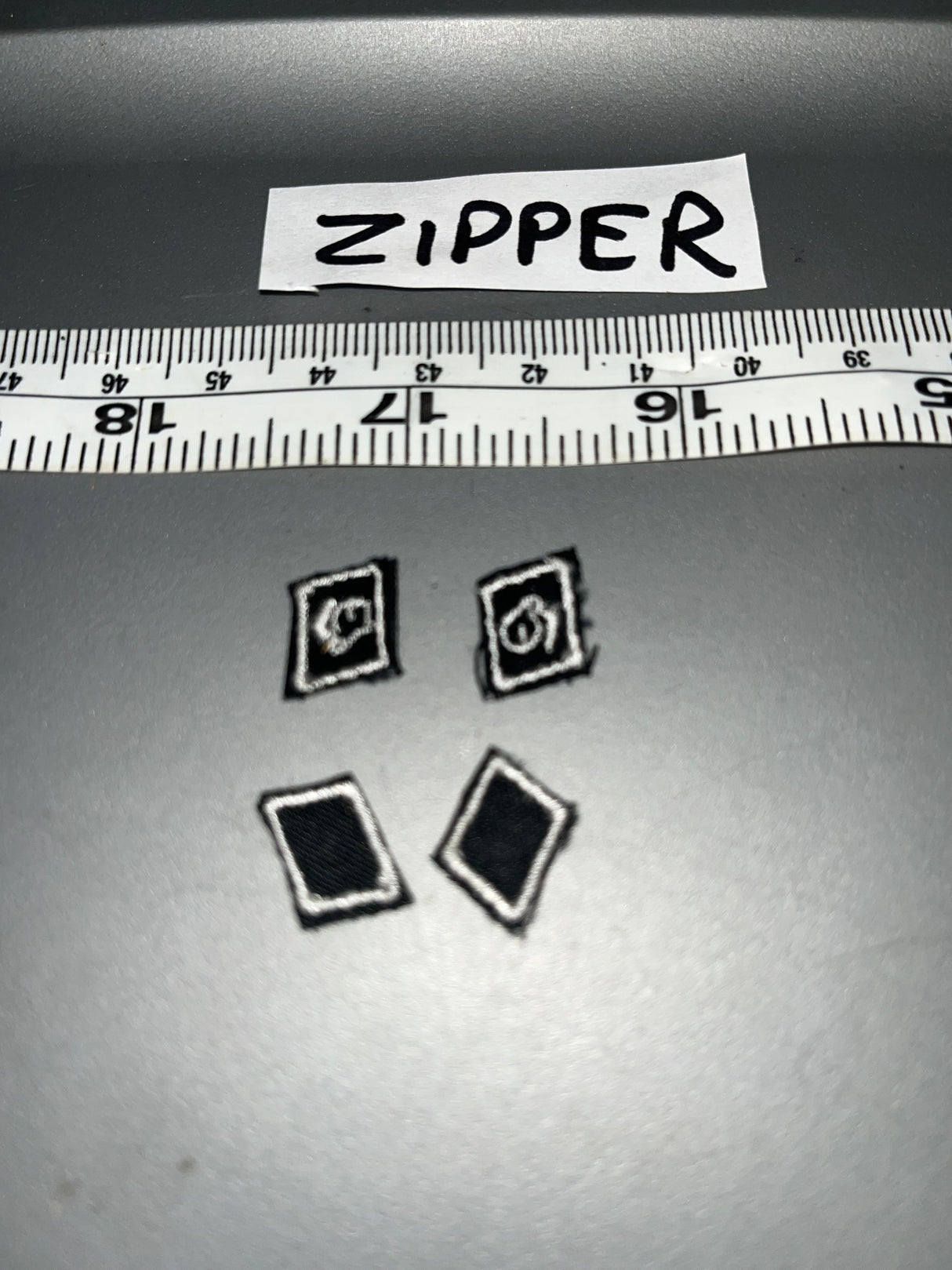 1/6 Scale WWII German Collar Insignia ZRFJC