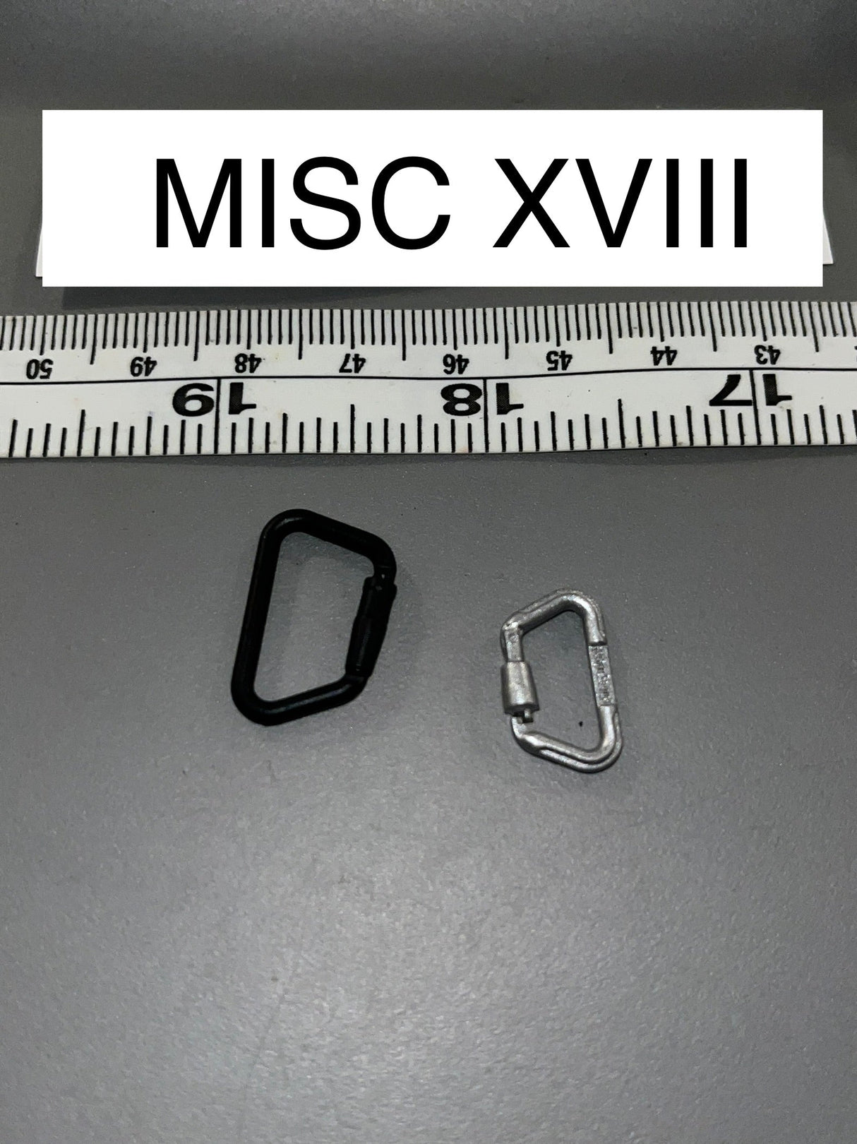 1/6 Scale Modern Era Carabiner Lot - Easy Simple