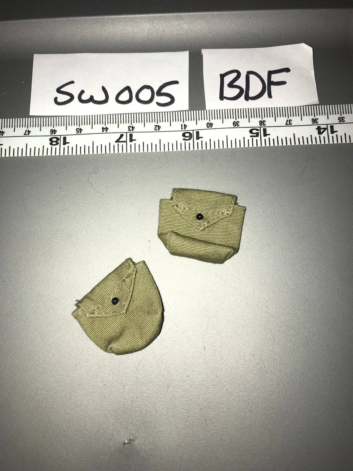 1/6 WWII US Rigger Pouch Lot - BDF