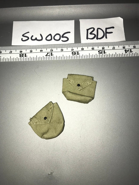 1/6 WWII US Rigger Pouch Lot - BDF