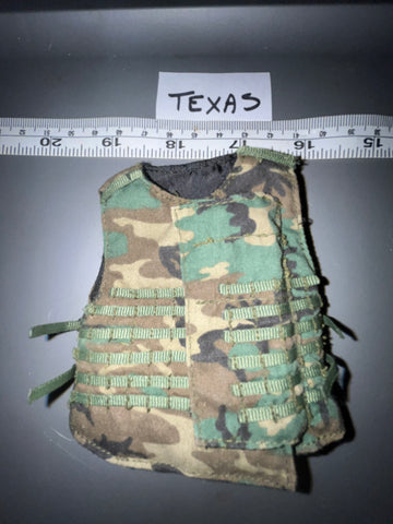 1/6 Scale Modern Era Woodland Body Armor