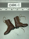 1/6 Scale WWII US  Paratrooper Leather Boots - Soldier Story Ryan