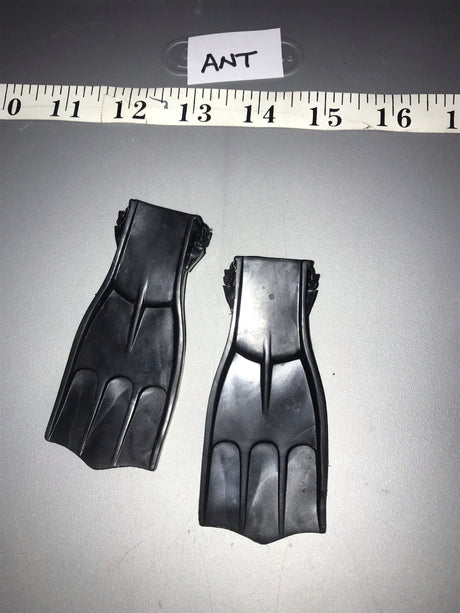 1/6 Scale Modern Era Scuba Swim Fins - dragon