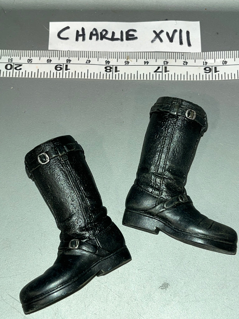 1:6 Scale WWII German Luftwaffe Pilot Boots