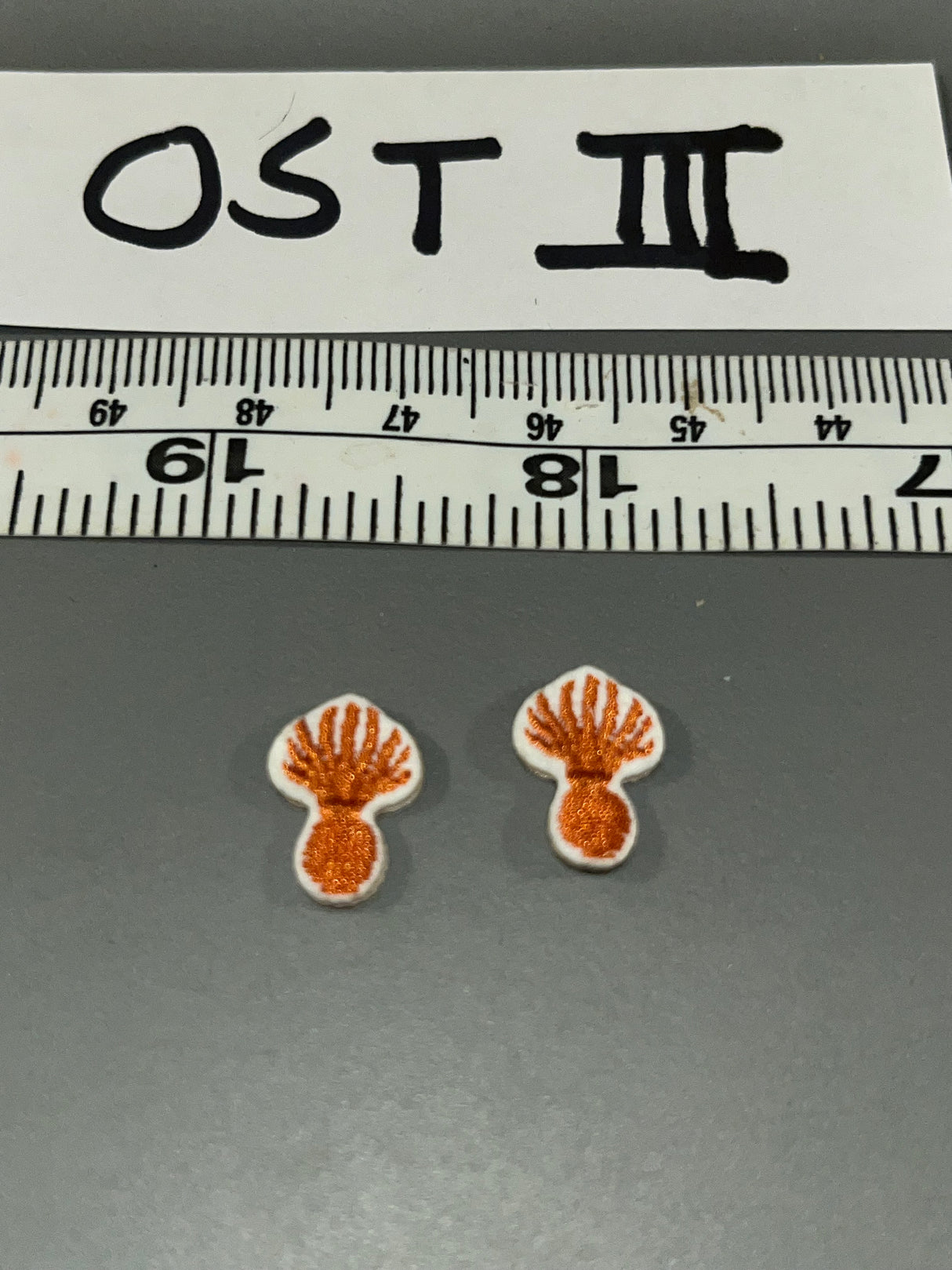 1/6 Scale Napoleonic French Grenadier Insignia - Brown Art