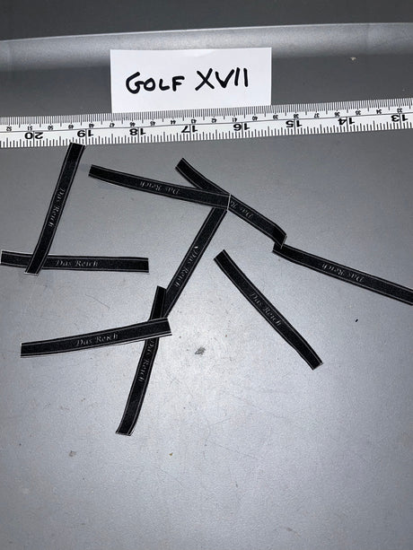 1/6 Scale WWII German Cuff Title Lot